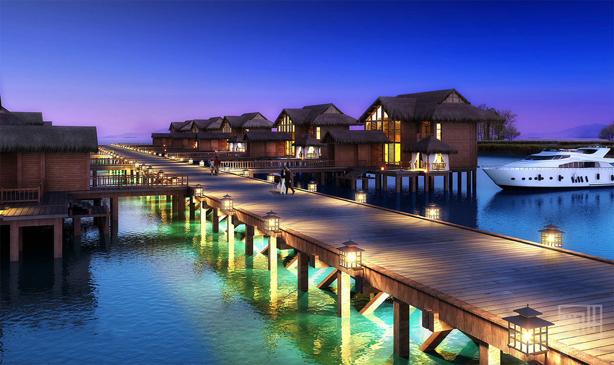 穆墩島驛墅酒店設計欣賞