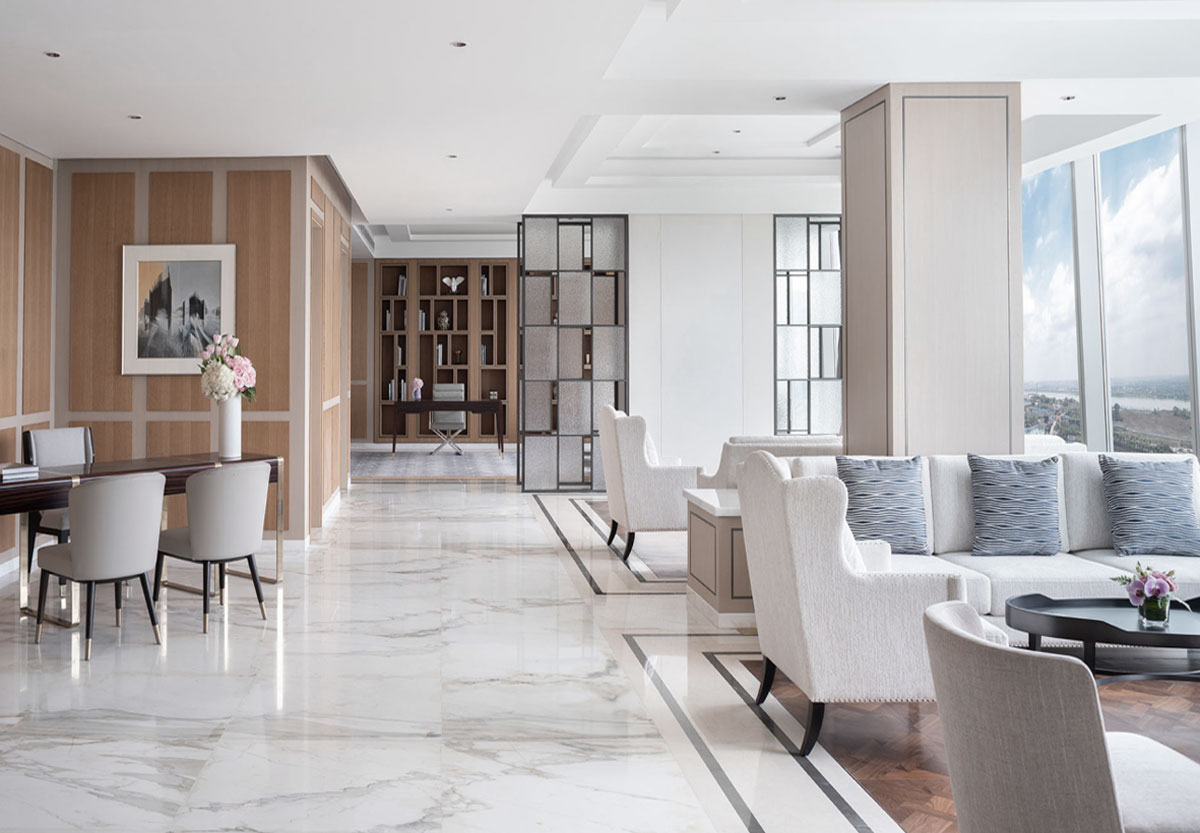 未來智能風格的高端酒店設計，將科技與人性化設計巧妙融合