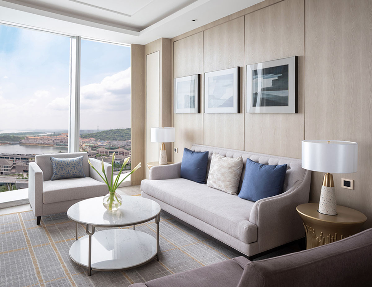 未來智能風格的高端酒店設計，將科技與人性化設計巧妙融合