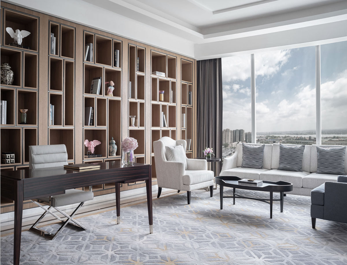 未來智能風格的高端酒店設計，將科技與人性化設計巧妙融合